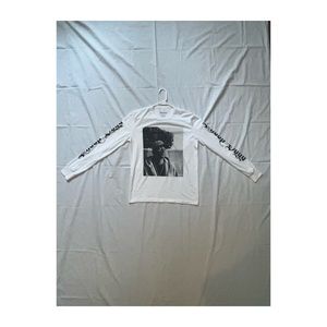 Long sleeve white Snoop Dogg brand T-shirt